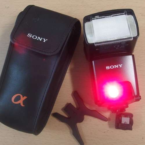 SONY HVL-F42AM +ADP-MMA 轉換器