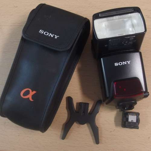 SONY HVL-F42AM +ADP-MMA 轉換器