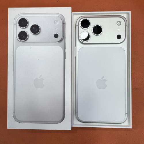 95%New iPhone 17 Pro Max 1TB 銀色 香港行貨 蘋果保養到2027年1月29日 全套有盒有...