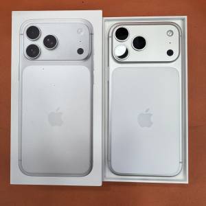 95%New iPhone 17 Pro Max 1TB 銀色 香港行貨 蘋果保養到2027年1月29日 全套有盒有...