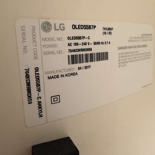 (壞/not working) LG 55&rdquo; OLED TV