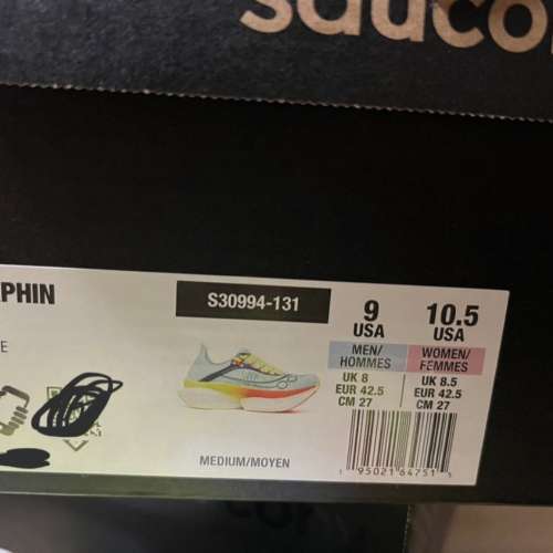 Saucony 炭跑鞋