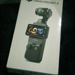2026年批次 DJI Osmo Pocket 3 標準版（全新未拆