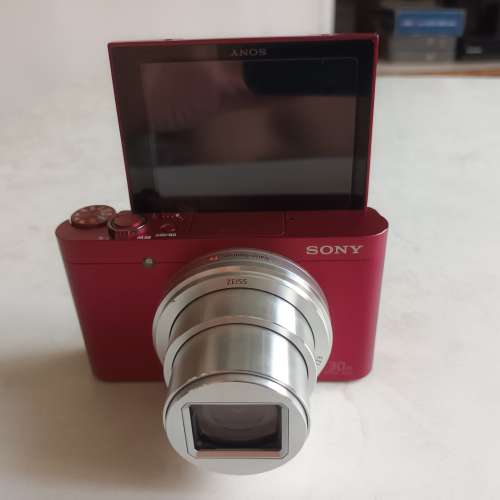 【壞機】Sony DSC-WX500 紅色 (Zeiss 30x變焦 / 180度翻轉屏)