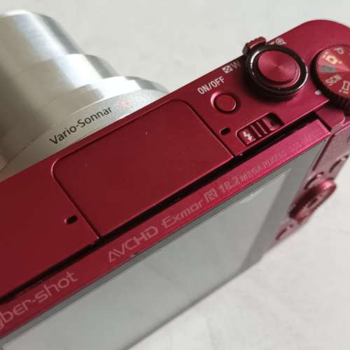 【壞機】Sony DSC-WX500 紅色 (Zeiss 30x變焦 / 180度翻轉屏)