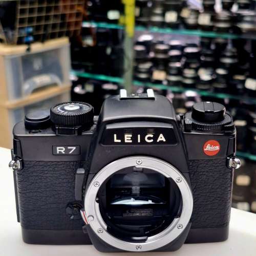 LEICA R7 BLACK + DB2 DATE BACK 正常 靚仔
