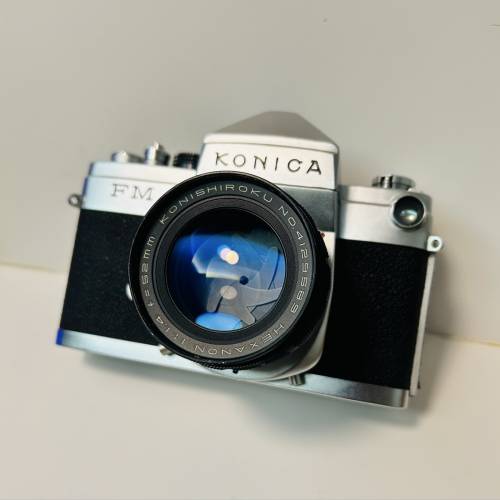 Konica FM & Konishiroku Hexanon 52mm f1.4