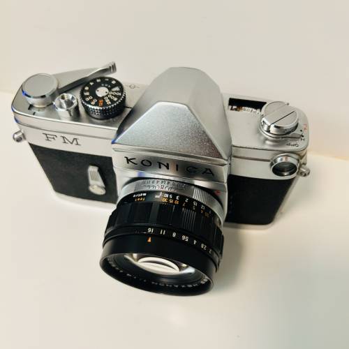 Konica FM & Konishiroku Hexanon 52mm f1.4