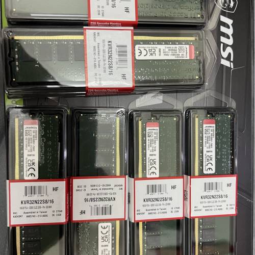 全新Kingston金士頓DDR4 16G 3200終身保養