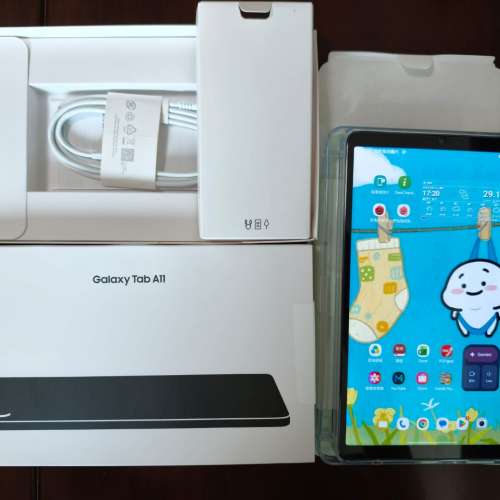 三星 Samsung tab 11 (2026) 平板電腦 8.7吋 銀灰色，8+128 版本水貨，可打電話，...