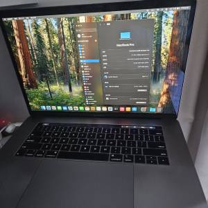 MacBook Pro 15吋 500gb 16gb ram 2018年 apple