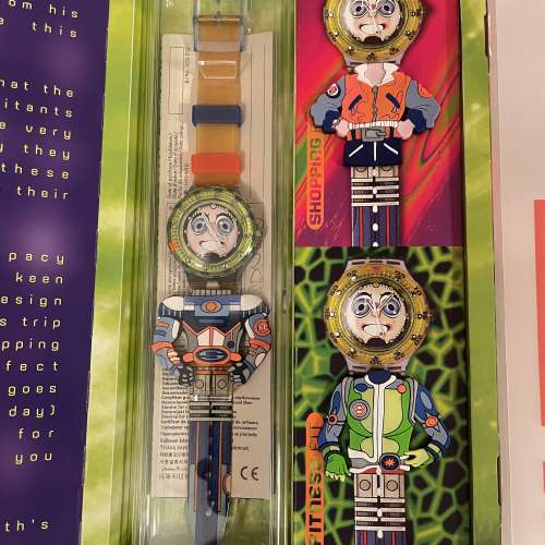 Swatch Scuba 200 "Pack-Stripp"