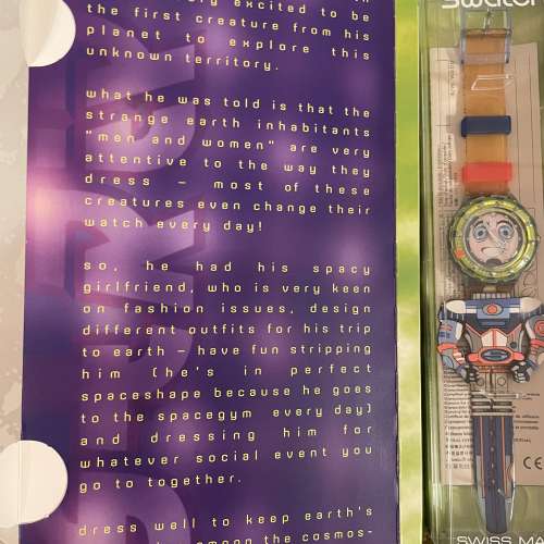 Swatch Scuba 200 "Pack-Stripp"