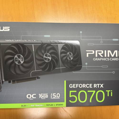 [全新] ASUS 華碩 Prime GeForce RTX 5070 Ti OC 16GB 顯示卡