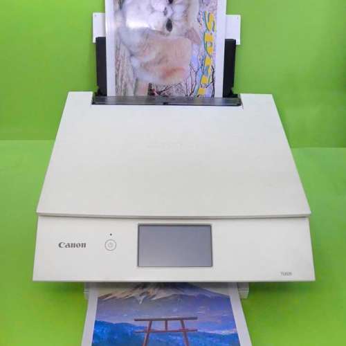 公司少用機滿墨水性能良好合職業印相用780xL 781xL墨盒高級6色Canon TS8370 Scan p...
