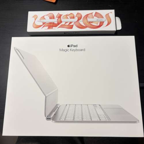 (有繁體中文) 日本版銀色iPad Pro M4 256GB Wifi全套