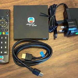 不用天線 接近全新運作良好⭐TVB 高清 Mytv super解碼器 上網即睇20多個電視節目頻...