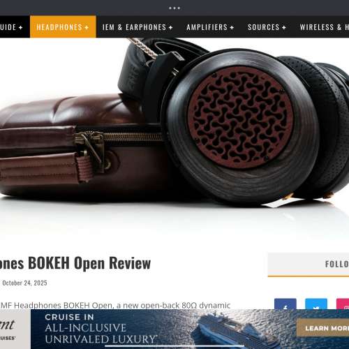 ZMF Headphones BOKEH Open