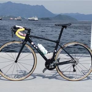 急走giant TCR SLR 公路車 跟 fulcrum racing 3