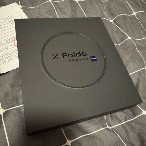 全新 Vivo X fold 6 黑色，16 + 512 ，國行
