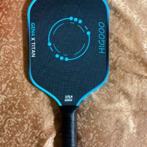90% new Higooo 鈦絲編織粗糙表面 gen4 TFP 核心技術熱成型匹克球拍 #Pickleball P...