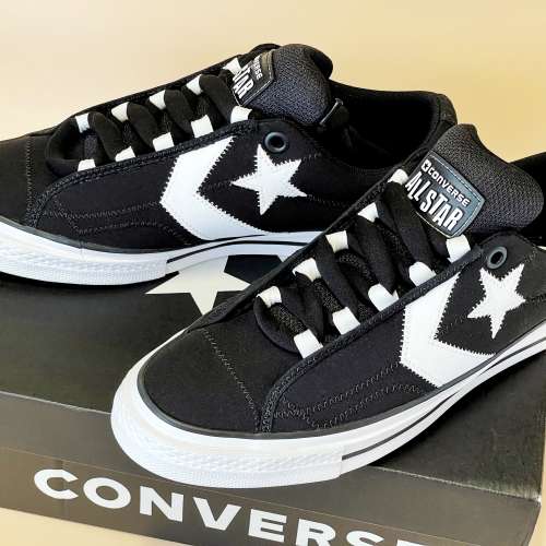 100%全新 Converse Star Player Puff  歐碼 42 黑色低筒滑板風運動鞋波鞋