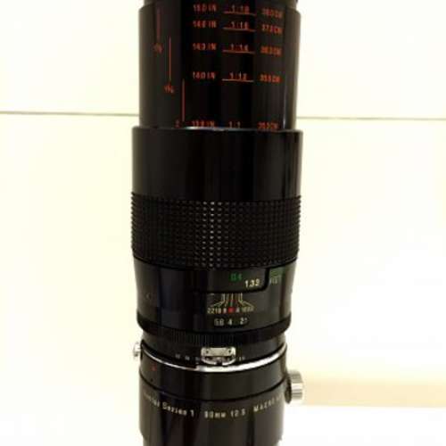 Vivitar Series1 - 90mm f2.5 Macro for Nikon 接環 連1:1 Macro adapter.