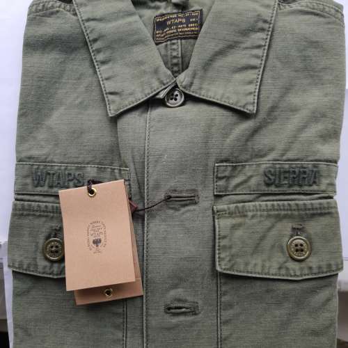 WTAPS Buds Shirt 軍shirt Brand new 全新