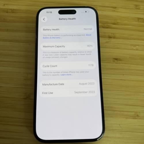iphone 15 pro 256GB