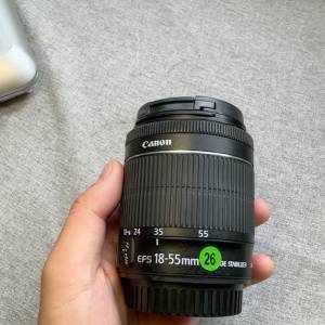 【9成新/鏡片完美】佳能 Canon EF-S 18-55mm F3.5-5.6 IS STM 變焦鏡頭