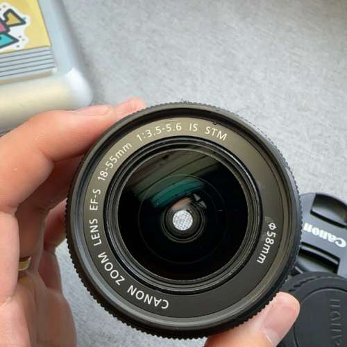 【9成新/鏡片完美】佳能 Canon EF-S 18-55mm F3.5-5.6 IS STM 變焦鏡頭