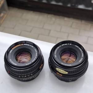 MINOLTA MD ROKKOR-X 45MM F2