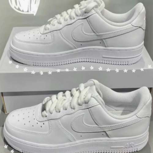 【全新原盒】Nike Air Force 1 空軍一號小白鞋｜純白經典百搭｜未試穿