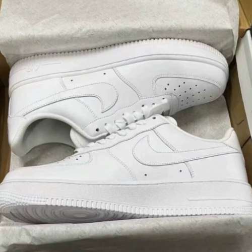 【全新原盒】Nike Air Force 1 空軍一號小白鞋｜純白經典百搭｜未試穿