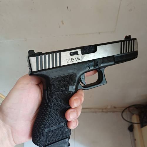 we g17 cnc 鋁製滑套 氣槍