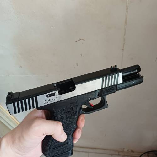 we g17 cnc 鋁製滑套 氣槍