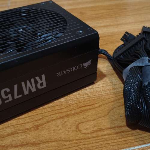 Corsair RM750 750W 80+ Gold Power Supply 有PCI-e 5.0 12VHPWR / 12V-2x6 PSU 電源...