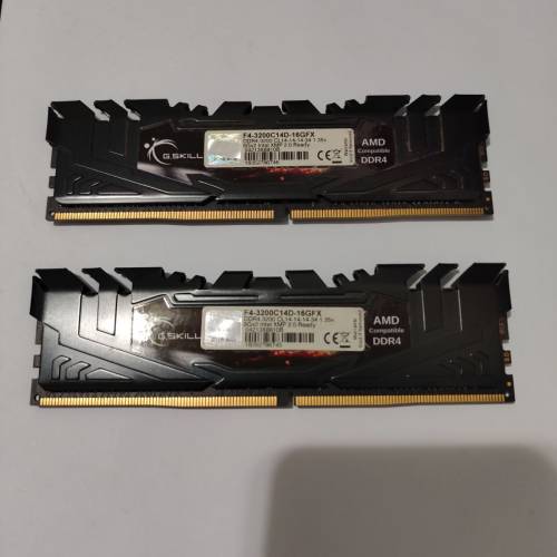 G.Skill Flare X DDR4 16GB 3200Mhz Cl14 RAM 8GB x2