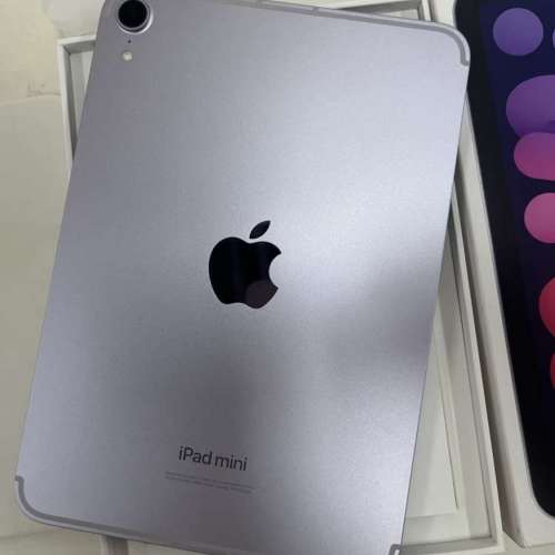 5G流動數據版iPad mini 7 (a17pro)256gb港行極新無花，全套齊AppleCare保養至26年11...