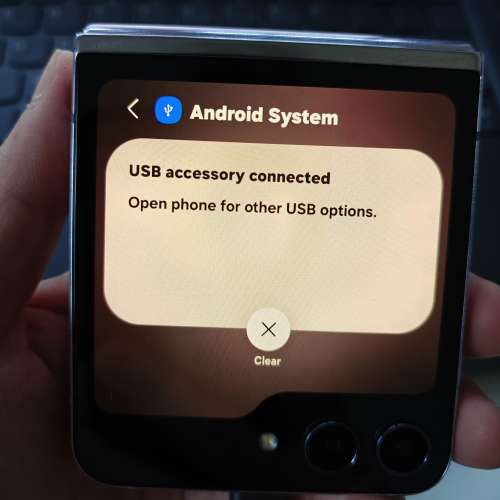 95%新，粉色samsung flip 5 256Gb