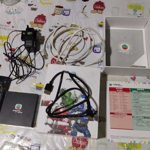 MyTV Super 電視盒 A12，摇控，和火牛一套，8成新。無保用。