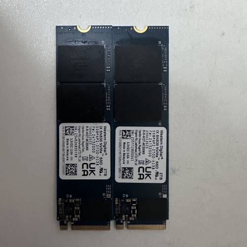 西数SN530 2TB NVMe M.2 SSD
