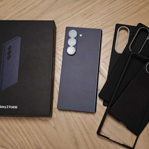 [可換Find X9 Ultra] 85%新 Samsung Galaxy Z Fold 6 12+1TB Navy 藍色 韓版 單Sim...