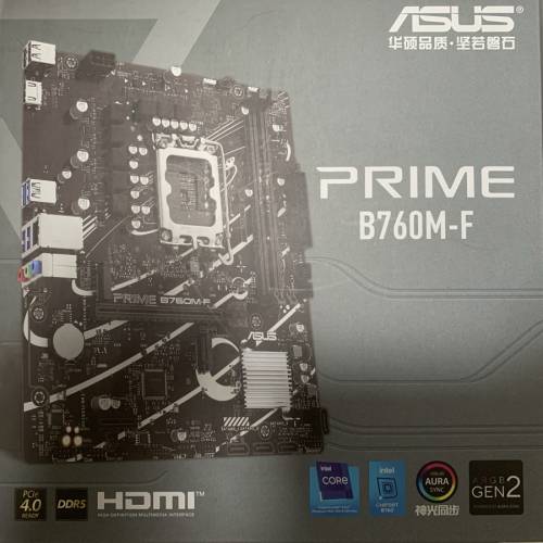 asus B760 DDR5 底板