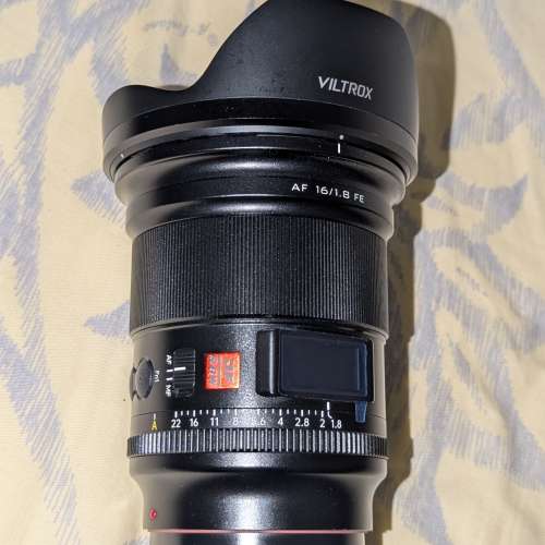 Viltrox 16mm F1.8 FE sony mount