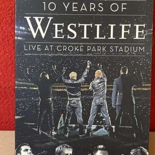 Westlife 10 Years of Westlife Live at Croke Park Stadium DVD
