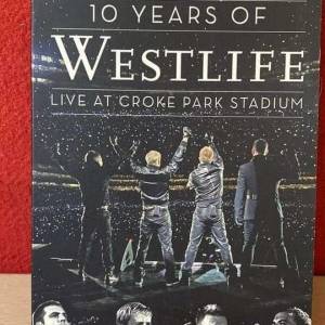 Westlife 10 Years of Westlife Live at Croke Park Stadium DVD