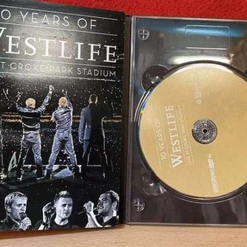 Westlife 10 Years of Westlife Live at Croke Park Stadium DVD