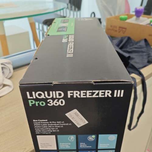 (全新) 漢科 行貨 Arctic Liquid Freezer III Pro 360mm 水冷 散熱 風扇 電腦