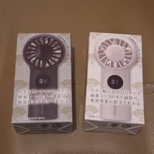 行貨 有單 60g 超迷你手提風扇 黑色 白色
